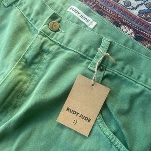 New Rudy Judy Utility pants in Green Bean